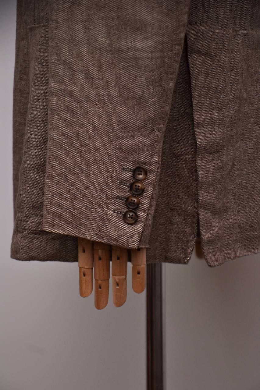 Fay FAY Linen Cotton blazer jacket Size 54R - 4 Thumbnail
