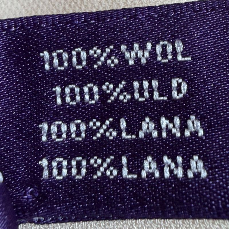 Ralph Lauren Purple Label Ralph Lauren Purple Label Women's Off-White Dean Wool Pants Size 30" / US 8 / IT 44 - 8 Thumbnail