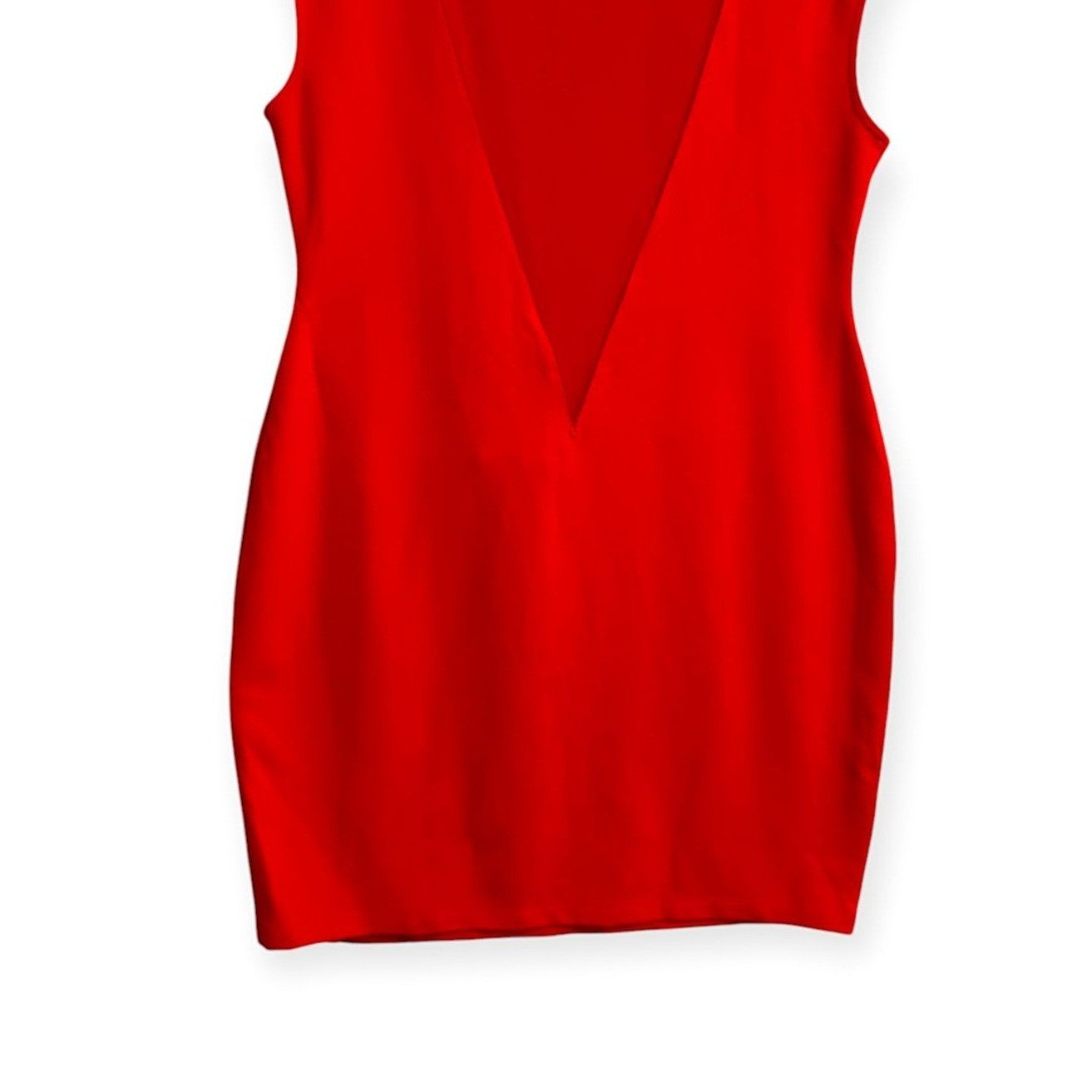 Other Victor Glemaud Cap Sleeve Bodycon Mini Dress, Red, Size XL, Size XL / US 12-14 / IT 48-50 - 10 Thumbnail