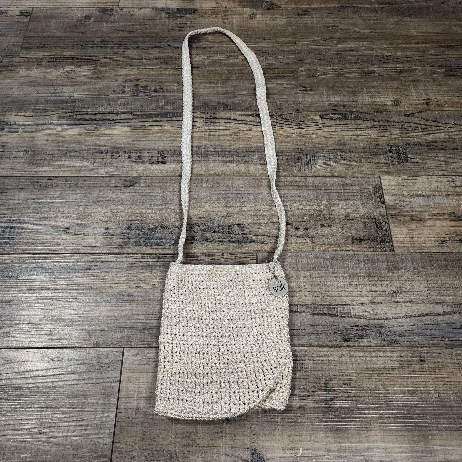 The Sak The Sak crochet small crossbody off white purse 2489 Size ONE SIZE - 2 Thumbnail