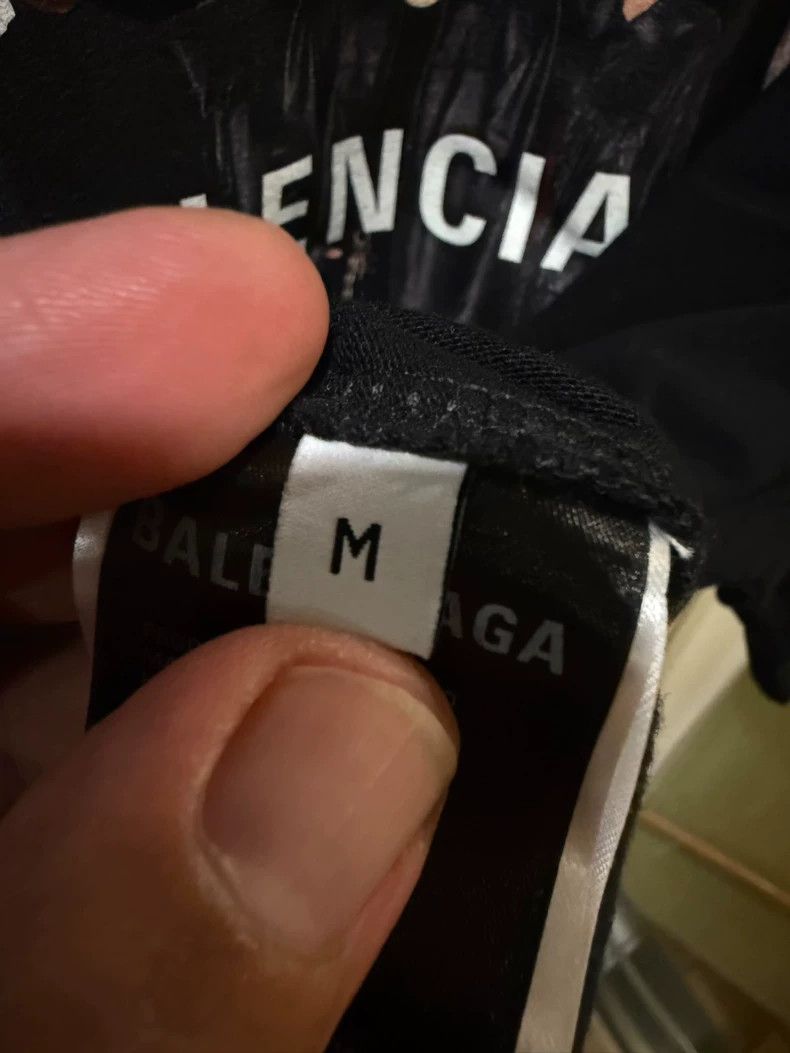 Balenciaga Balenciaga Band Print Short Sleeve T-Shirt Size US M / EU 48-50 / 2 - 5 Thumbnail