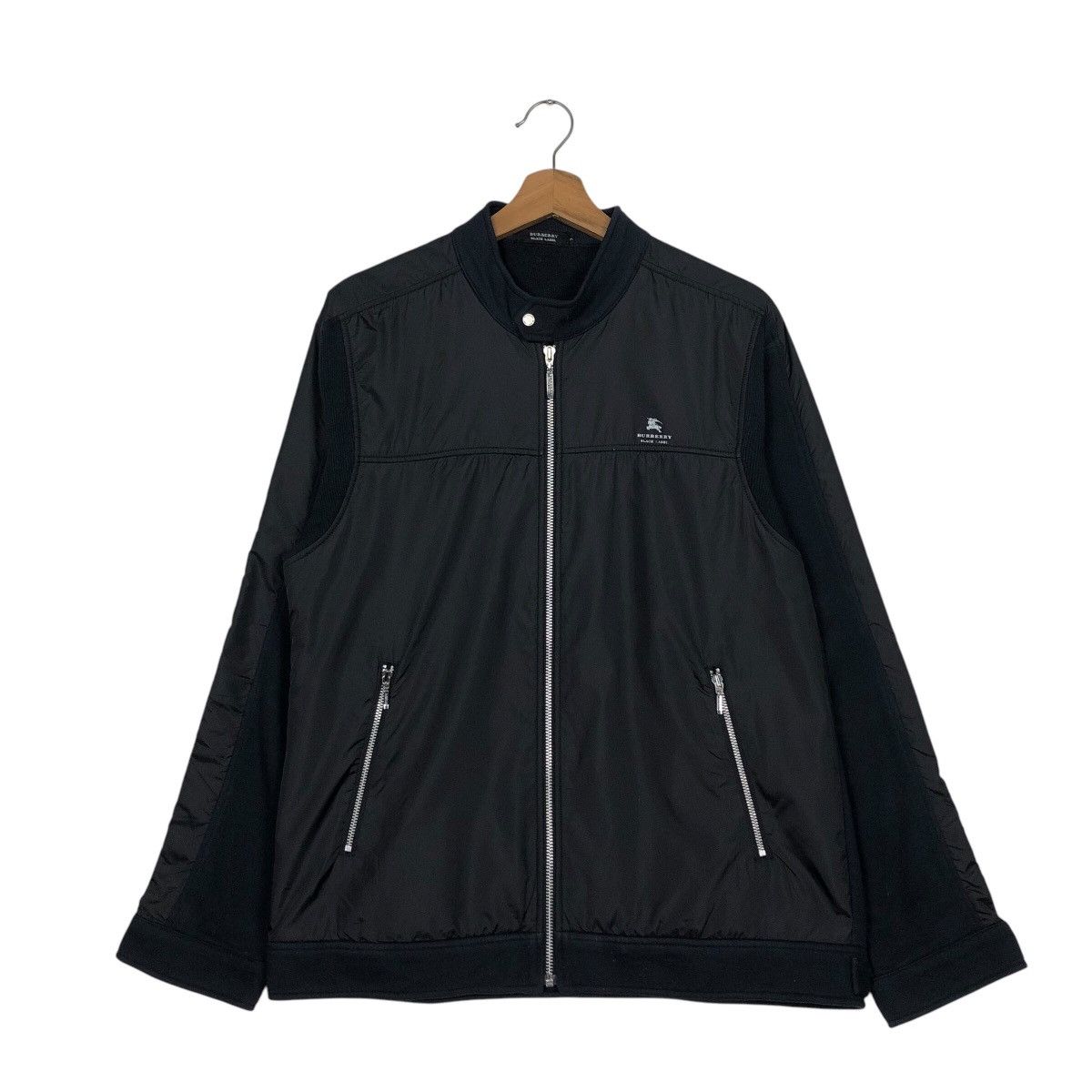 Burberry 📌Vintage Zipper Jacket Hoodie Burberry Black Label Size US M / EU 48-50 / 2 - 2 Thumbnail