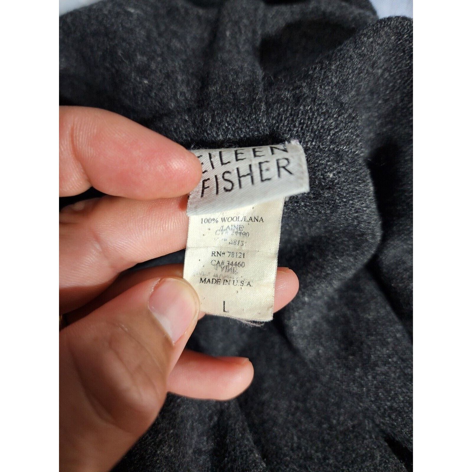 Eileen Fisher Eileen Fisher Brushed Wool Shawl CollarCoat Women's Large Size L / US 10 / IT 46 - 5 Thumbnail