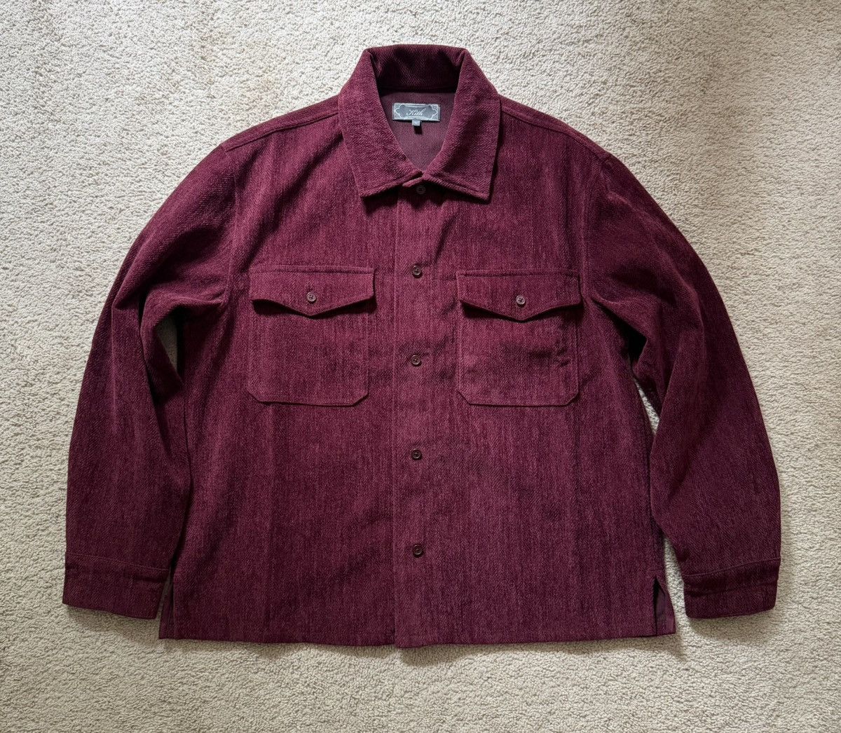 Kith Kith Herringbone Velour Henson Buttondown Size US M / EU 48-50 / 2 - 2 Thumbnail