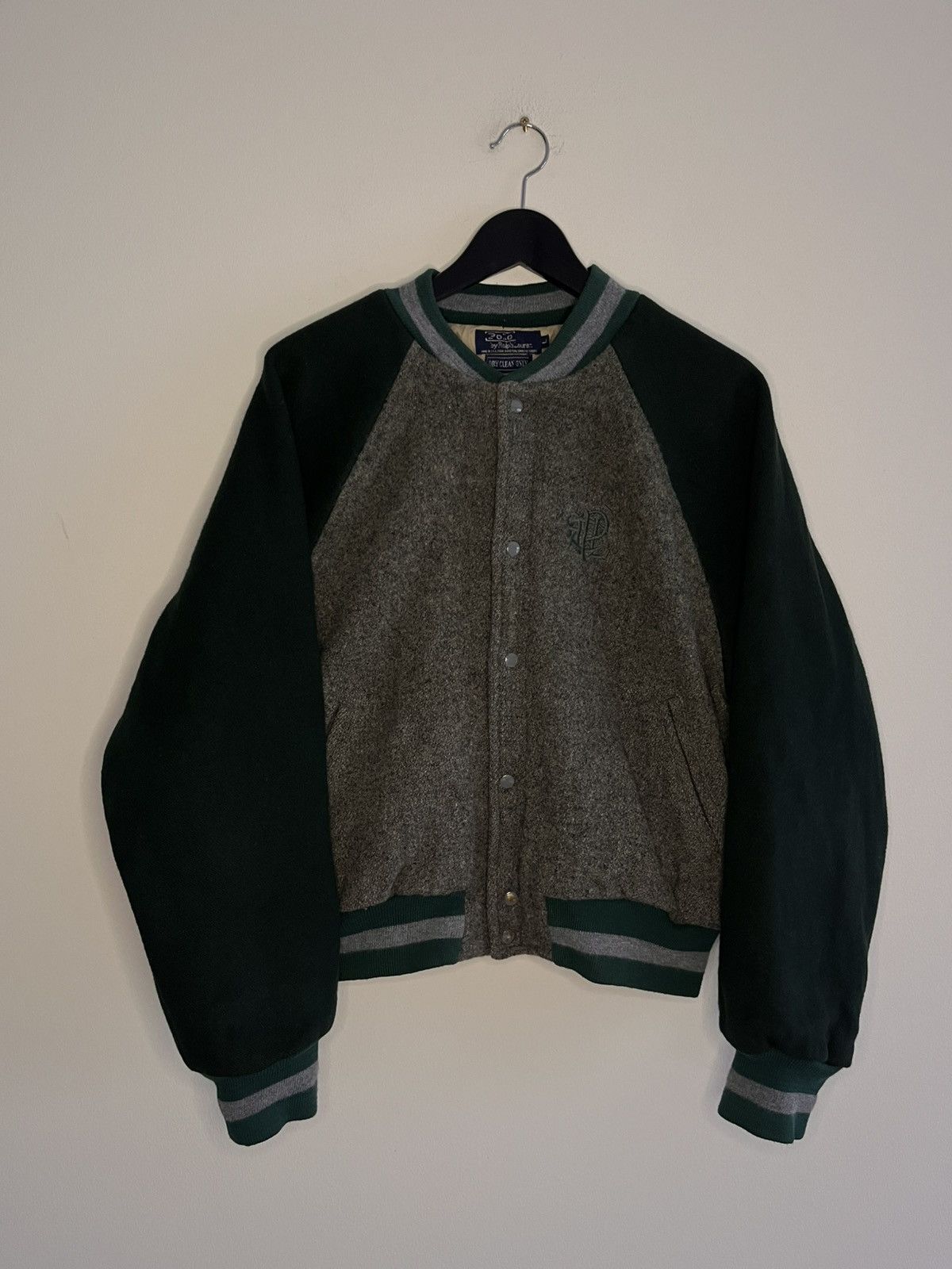 Polo Ralph Lauren Ralph Lauren - 1988 Crest Baseball Jacket Size US L / EU 52-54 / 3 - 1 Thumbnail