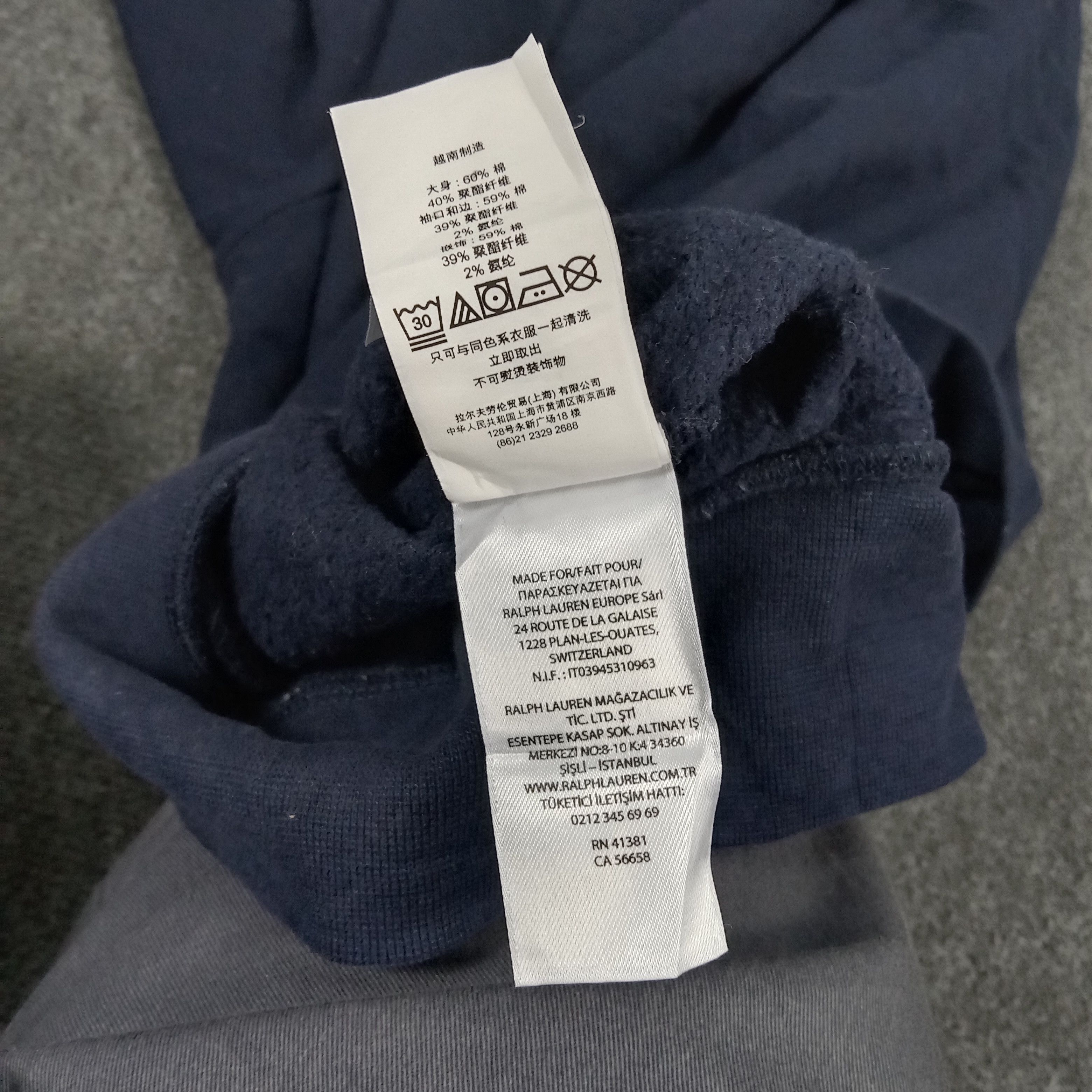 Polo Ralph Lauren × Vintage Polo Bear By Ralph Lauren Sweatshirt Hoodies Size US XXL / EU 58 / 5 - 11 Thumbnail