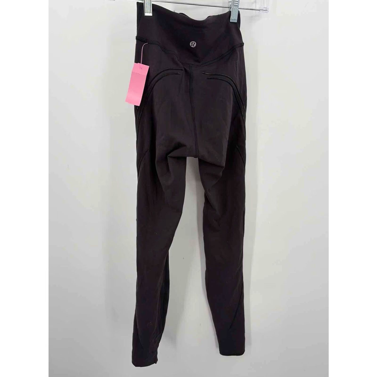 Lululemon Pre-Owned Lululemon Black Size 2 Pull On Athletic Pants Size 26" / US 2 / IT 38 - 2 Thumbnail