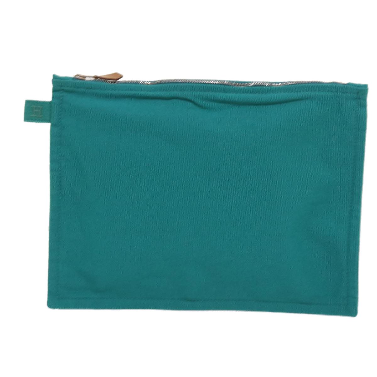 image of Hermes Clutch in Turquoise, Women's