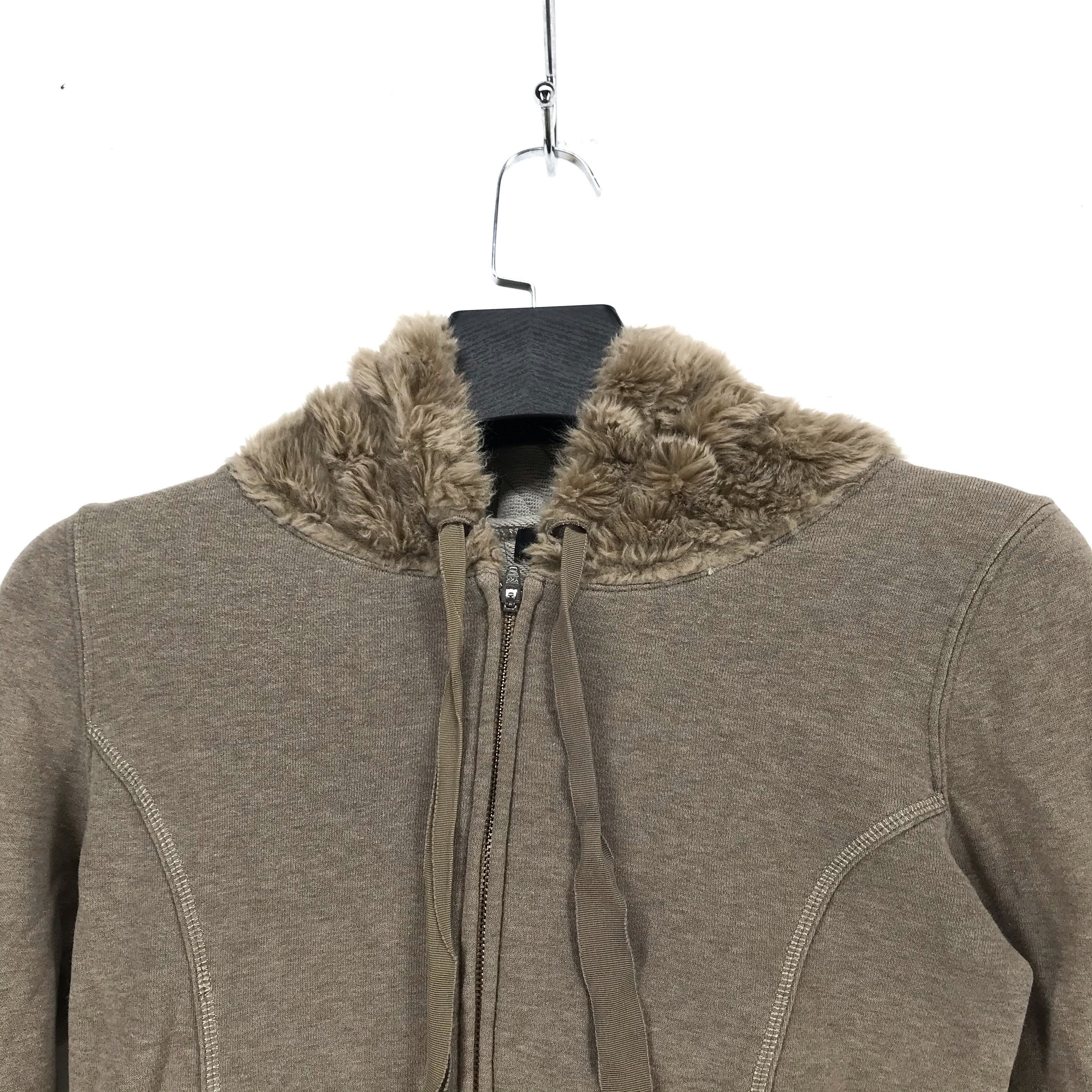 Jil Stuart Jil Stuart Zipper Fur Hoodies #2687-28 Size M / US 6-8 / IT 42-44 - 2 Thumbnail