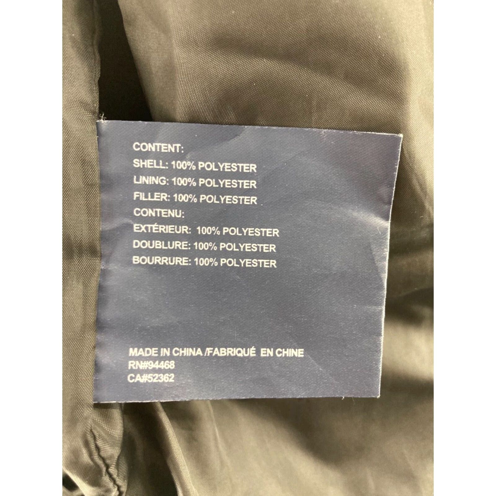 Nautica Nautica Rain Coat Mens XL Black Insulated Weather Resistant Coat Size US XL / EU 56 / 4 - 5 Thumbnail