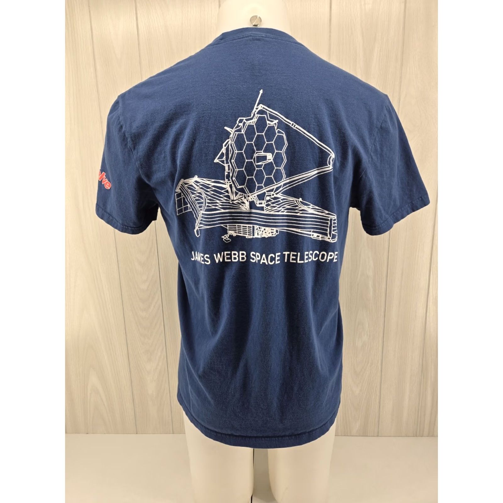 NASA Nexolve NASA Shirt Mens Medium Blue James Webb Space Telescope Logo Shirt Size US M / EU 48-50 / 2 - 2 Thumbnail