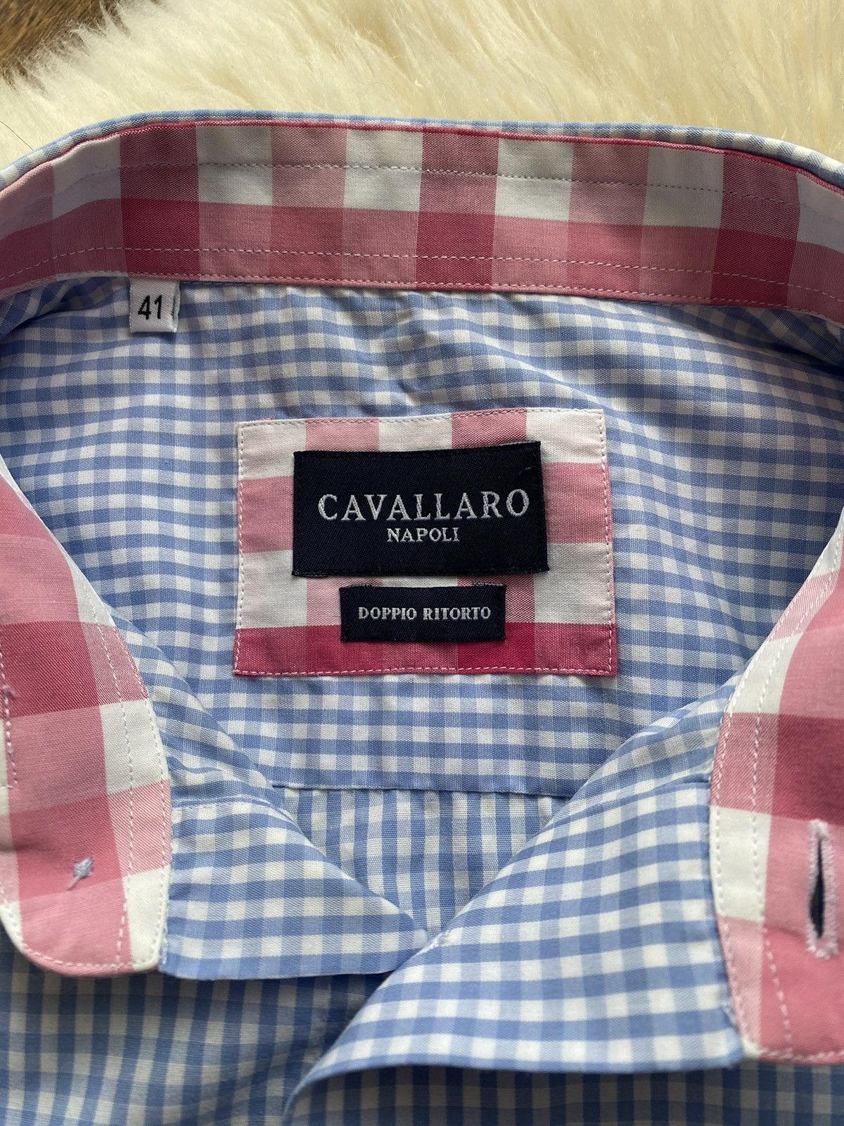 Other Cavallaro Napoli shirt Doppio Ritorto Size US M / EU 48-50 / 2 - 4 Thumbnail