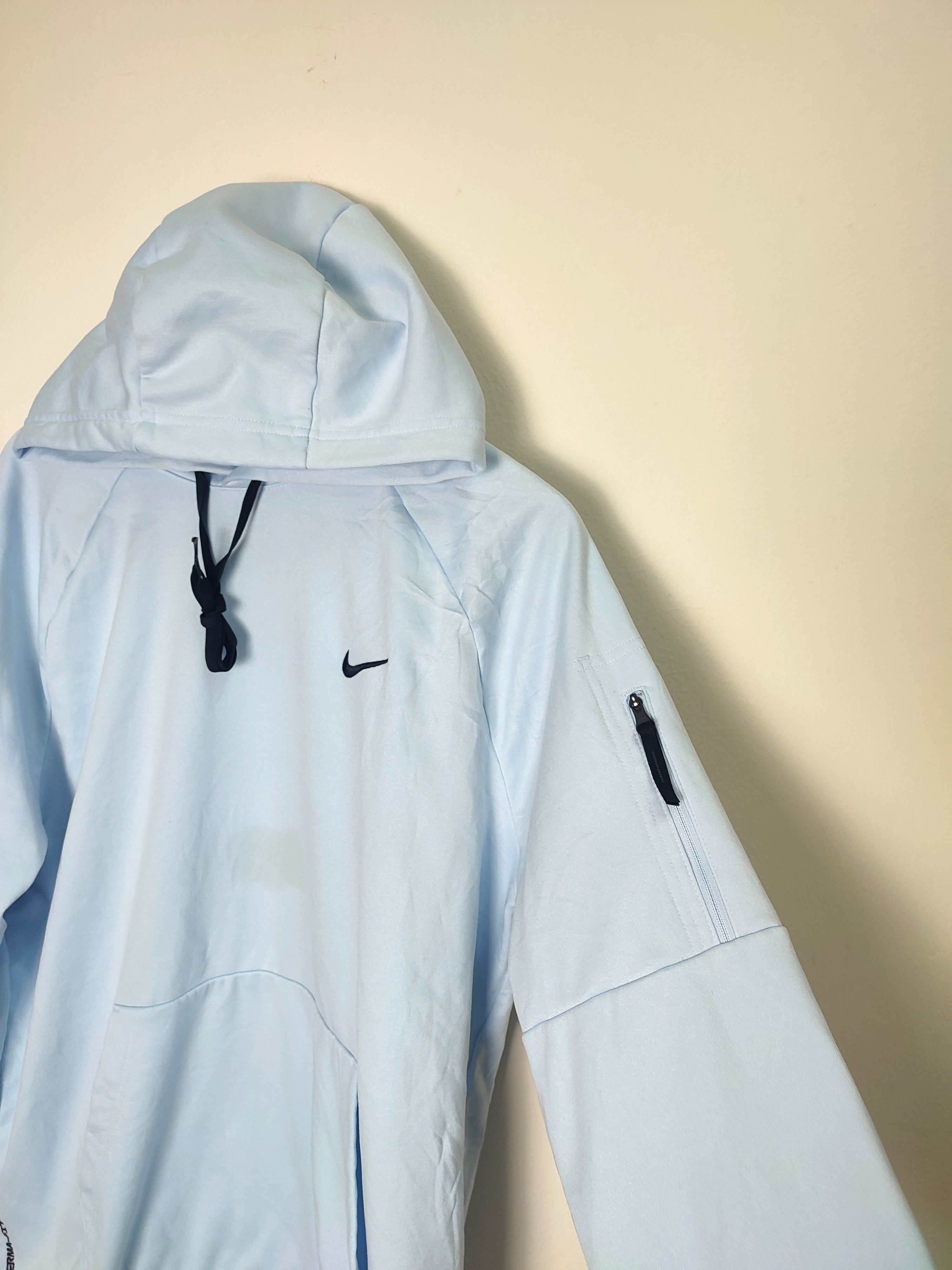 Nike Nike Therma-FIT Hoodies Light Blue Size US L / EU 52-54 / 3 - 5 Thumbnail