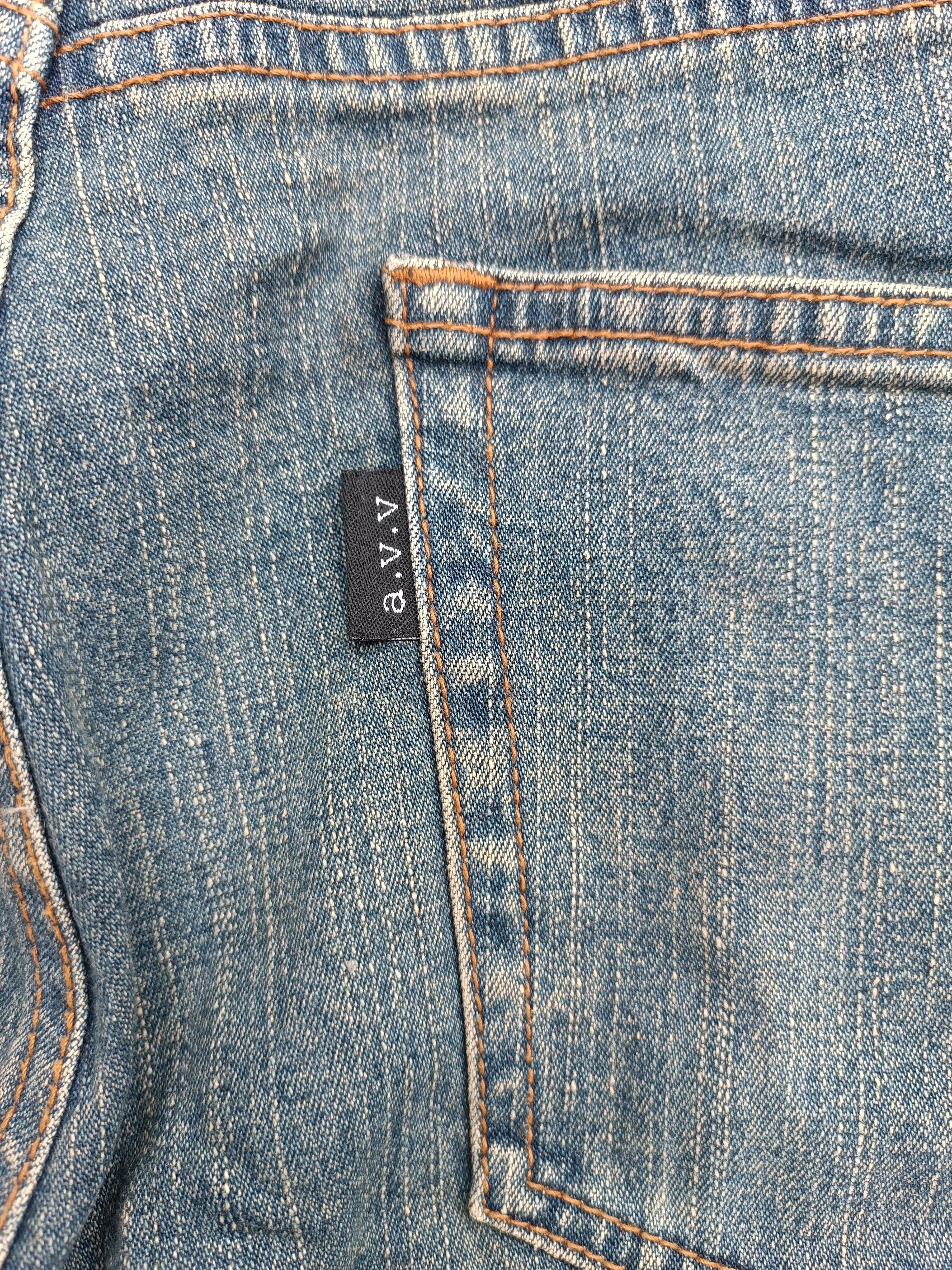 Japanese Brand RARE 🔥 AVV HOMME FLARE WIDE LEG JEANS E237 Size US 30 / EU 46 - 10 Thumbnail