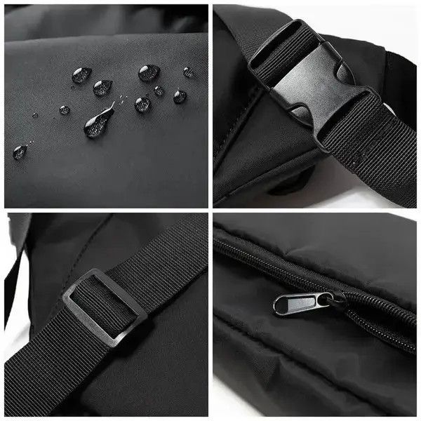 Japanese Brand Y2k grunge side belt bag fanny pack sling bag Size ONE SIZE - 4 Thumbnail