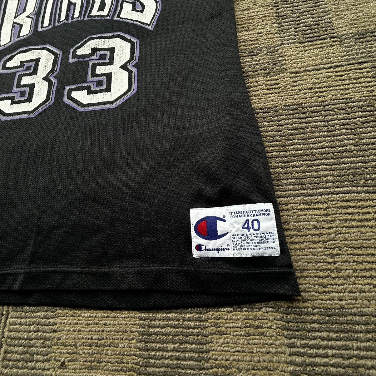 Champion Vintage Champion Sacramento Kings Brian Grant #33 Jersey Size US M / EU 48-50 / 2 - 2 Thumbnail