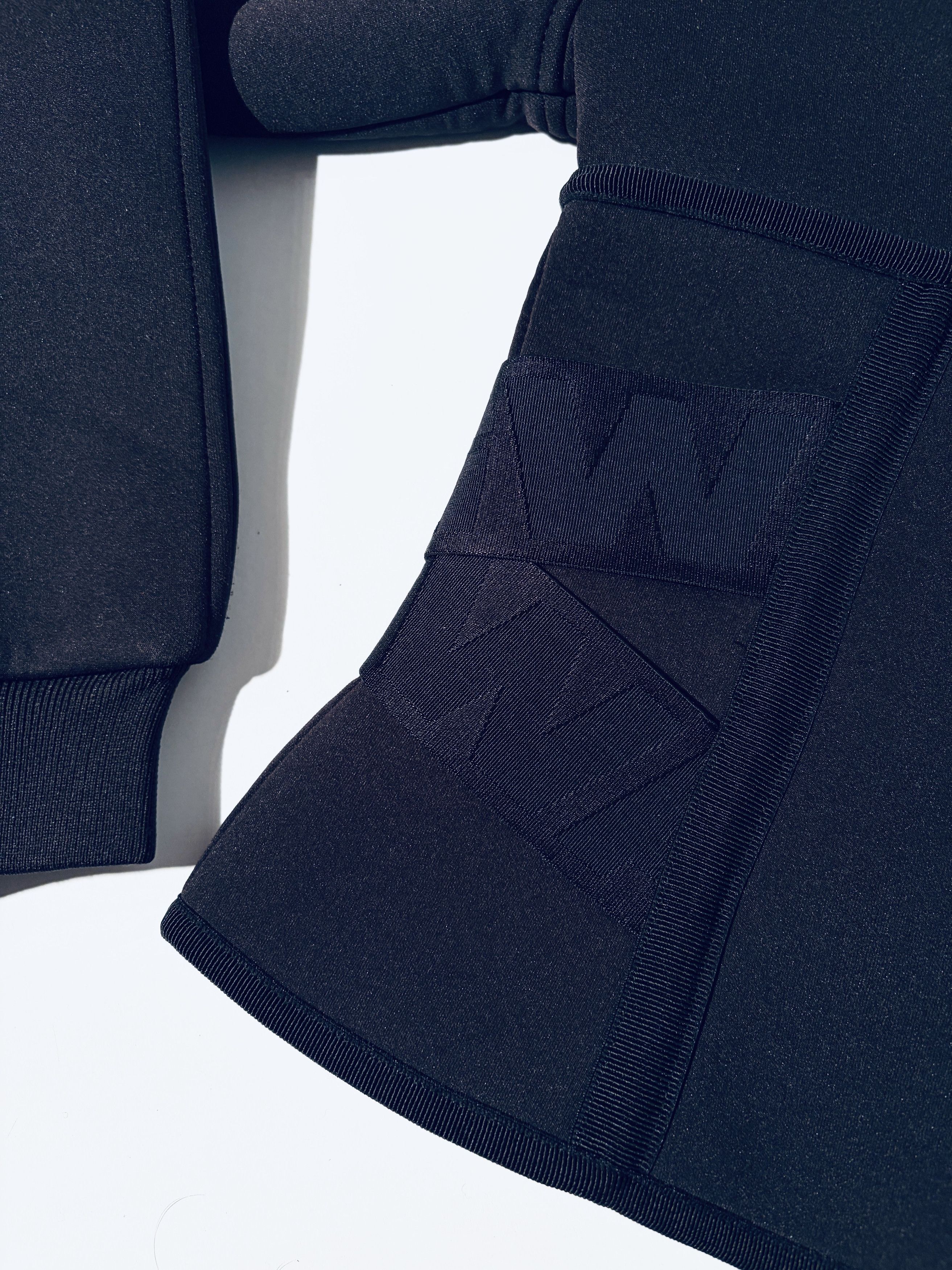 Alexander Wang × H&M Black Scuba Neoprene Jumper EUR36 / US 6 Size M / US 6-8 / IT 42-44 - 5 Thumbnail
