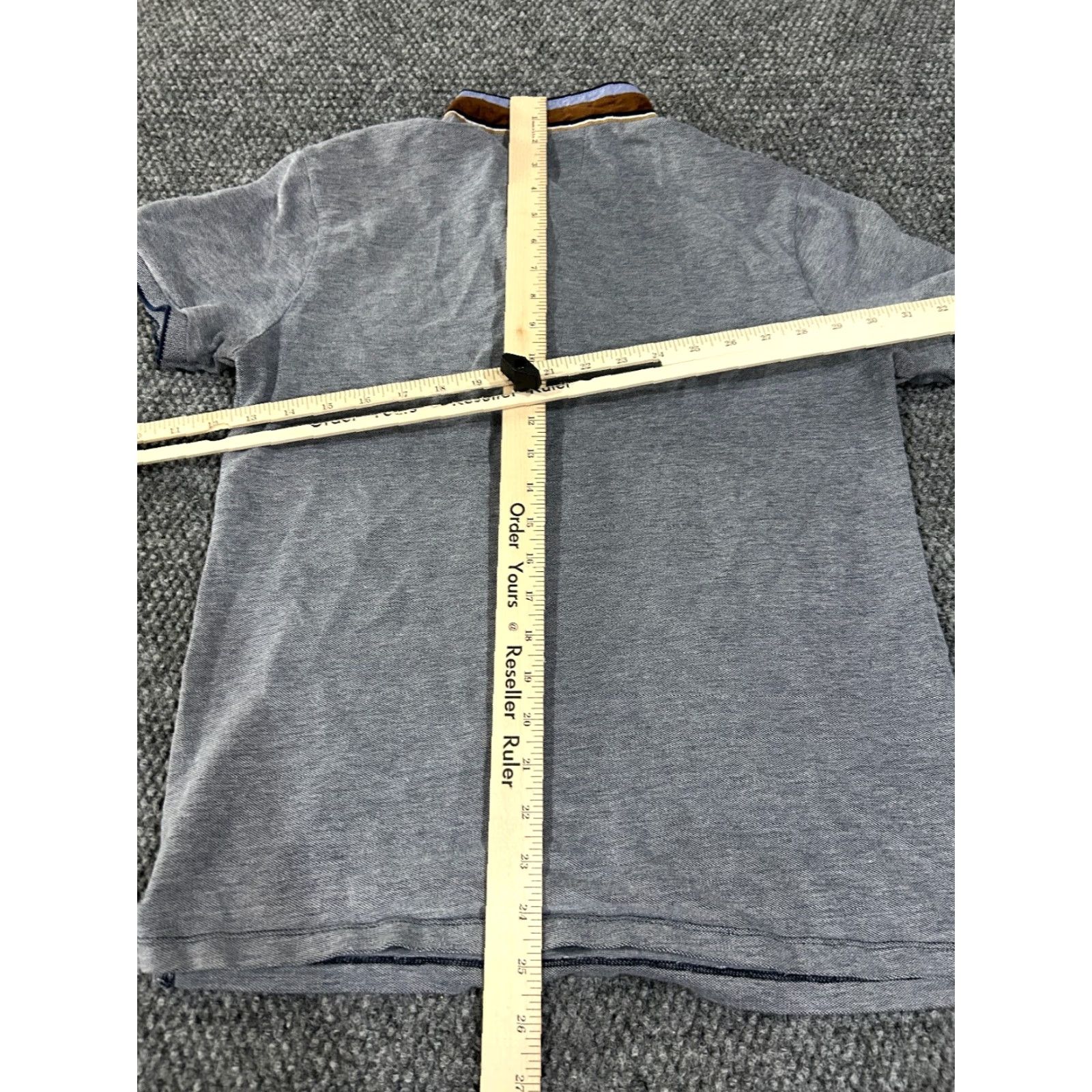 Zara Zara Shirt Mens M Gray Short Sleeve Henley Logo Knit T-Shirt Classic All Seasons Summer Spring Regular Size US M / EU 48-50 / 2 - 7 Thumbnail
