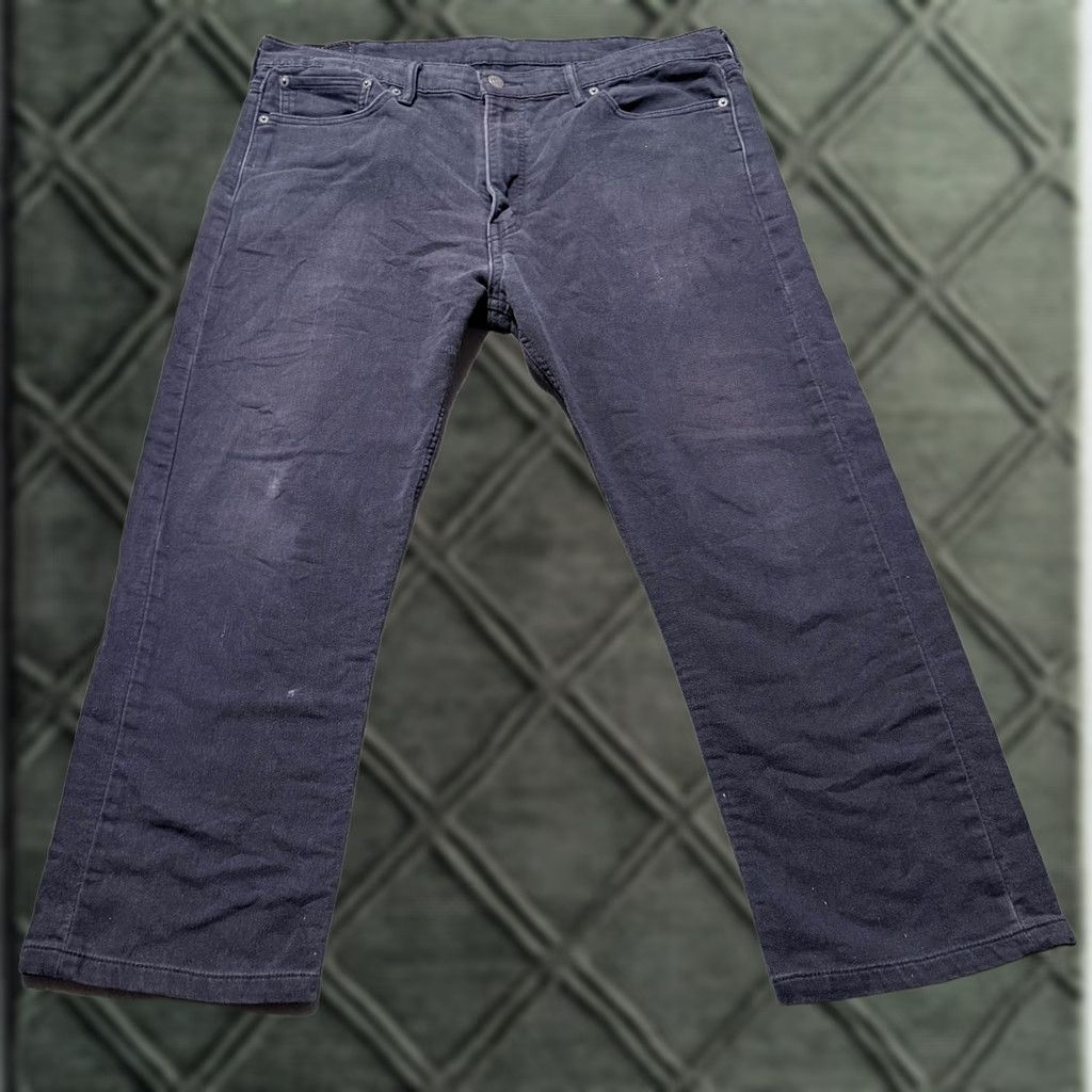 Levi's Levi's 513 Jeans Men Charcoal Gray Denim Straight Leg 38x32 Regular Waist 5-Pocket Logo City Vintage: No Size US 38 / EU 54 - 1 Thumbnail