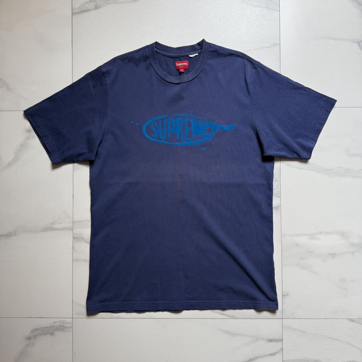 Supreme Supreme SS22 Ink Blot Tee Size US M / EU 48-50 / 2 - 2 Thumbnail