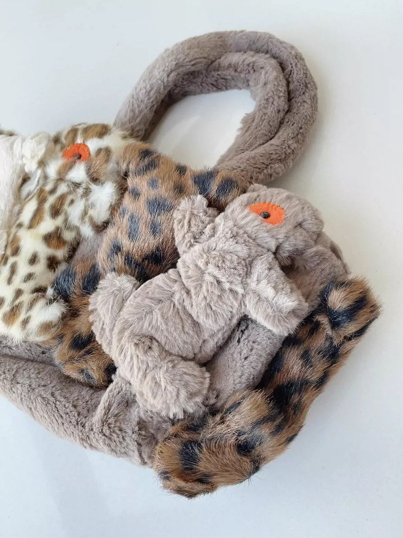 Jean Charles De Castelbajac Castelbajac Teddy Bear Handbag 2504-Nextarrow Size ONE SIZE - 3 Thumbnail