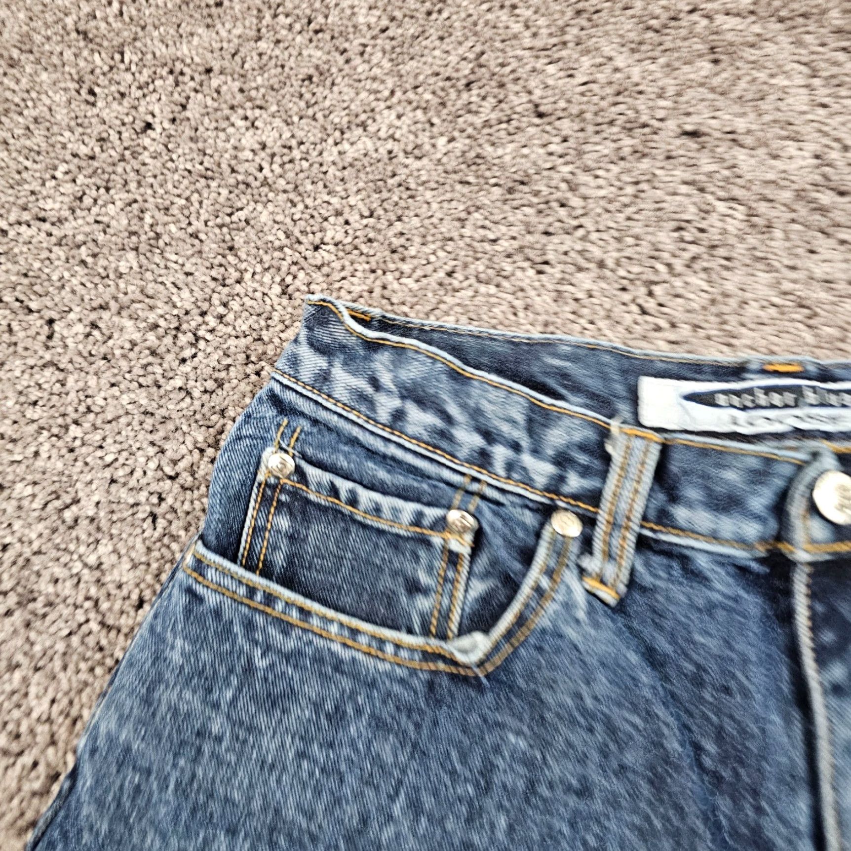Anchor Blue VINTAGE Anchor Blue Jeans Womens 11 Tapered Baggy Denim Cotton Blue 28x29 Size 28" / US 6 / IT 42 - 3 Thumbnail