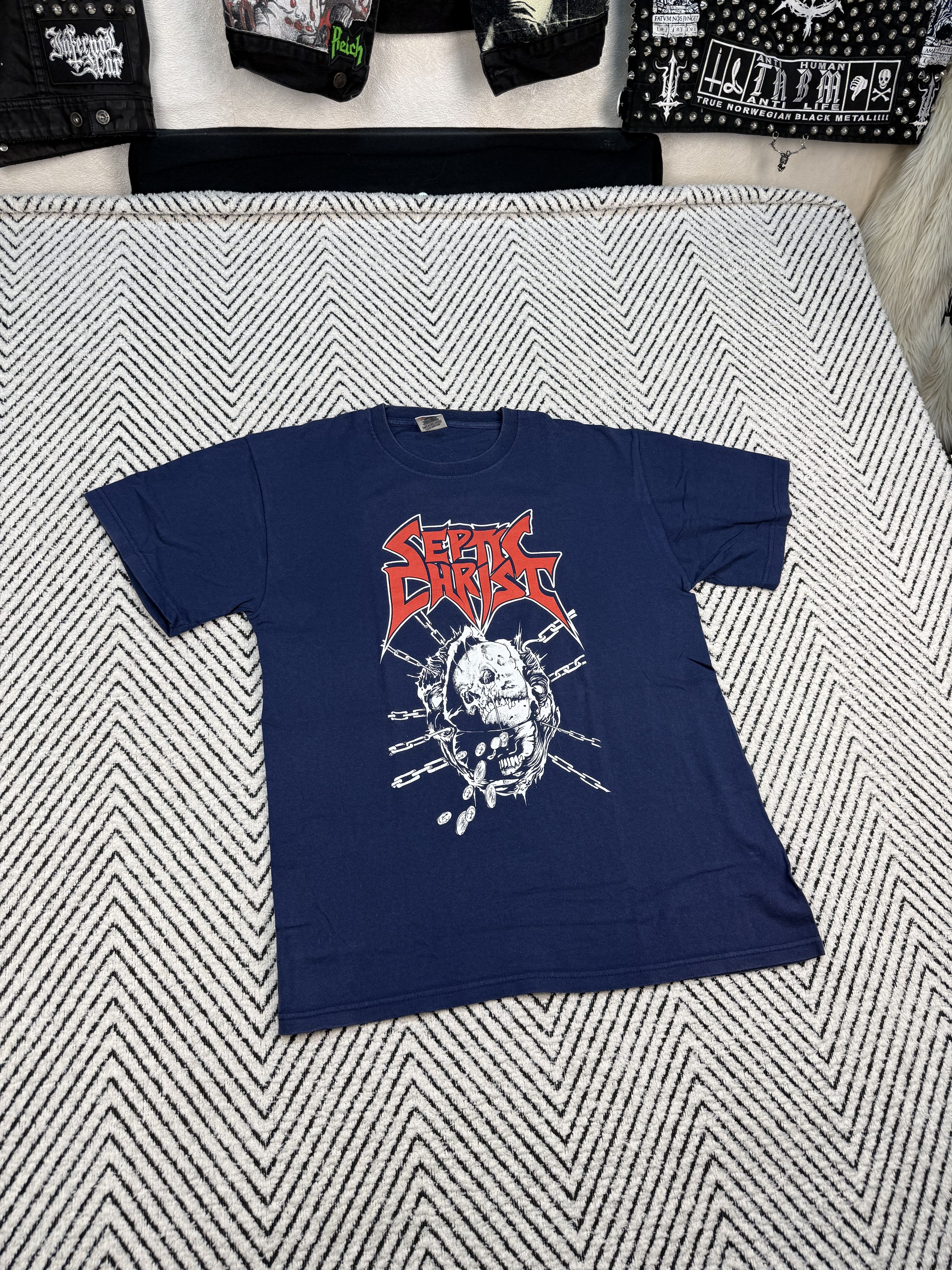 Band Tees Septic Christ band vintage tshirt Size US M / EU 48-50 / 2 - 1 Thumbnail