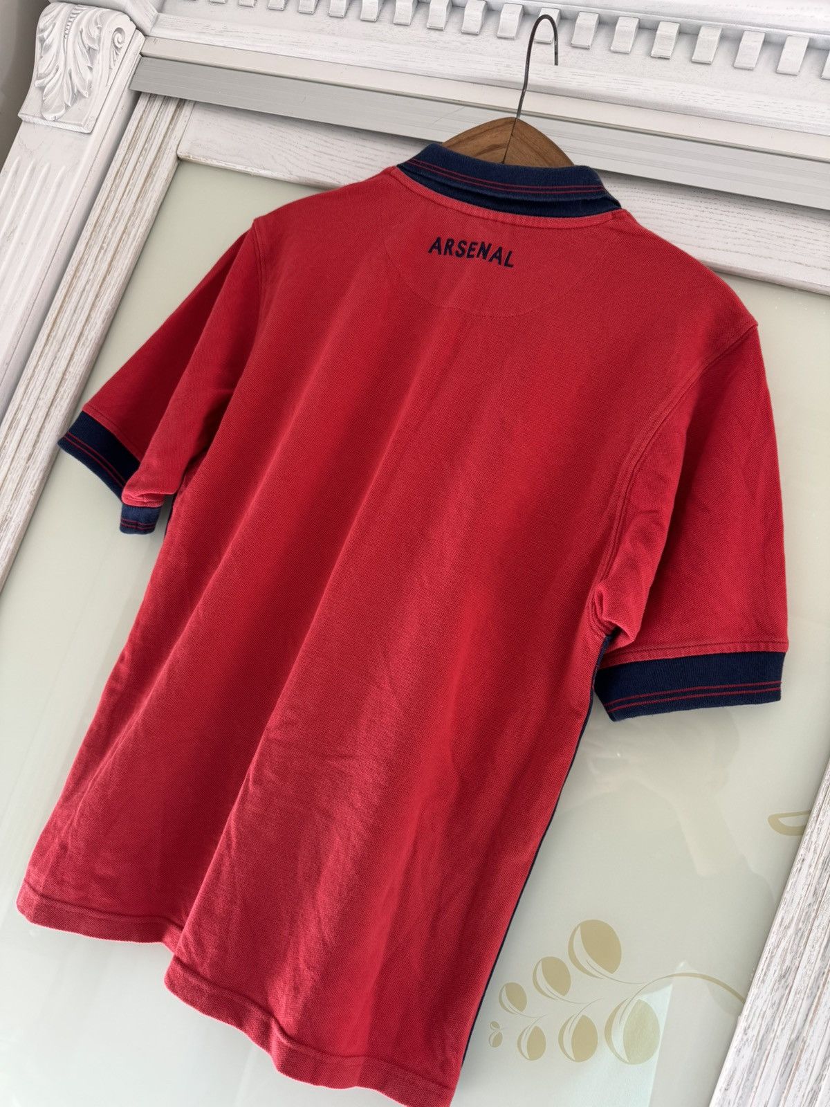 Nike Vintage Arsenal 1998-1999 Soccer Polo T-shirt Football Shirt Size US S / EU 44-46 / 1 - 7 Thumbnail
