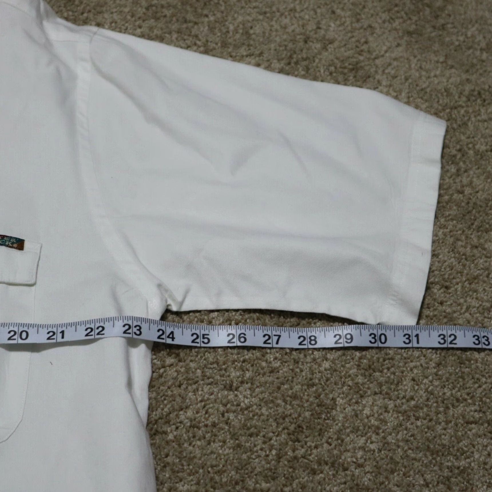 Cutter & Buck VINTAGE HOMESTEAD RESORT Shirt Men XL White Cutter & Buck Button-Up Short Sleeve Mens Shirt 80s? Size US XL / EU 56 / 4 - 7 Thumbnail