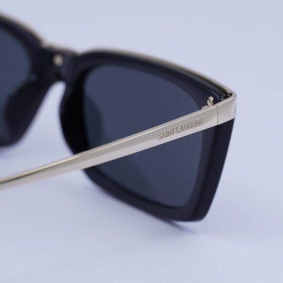 Saint Laurent Paris 🕶️ New Saint Laurent SL766 001 Sunglasses - Black\Gold Size ONE SIZE - 5 Thumbnail