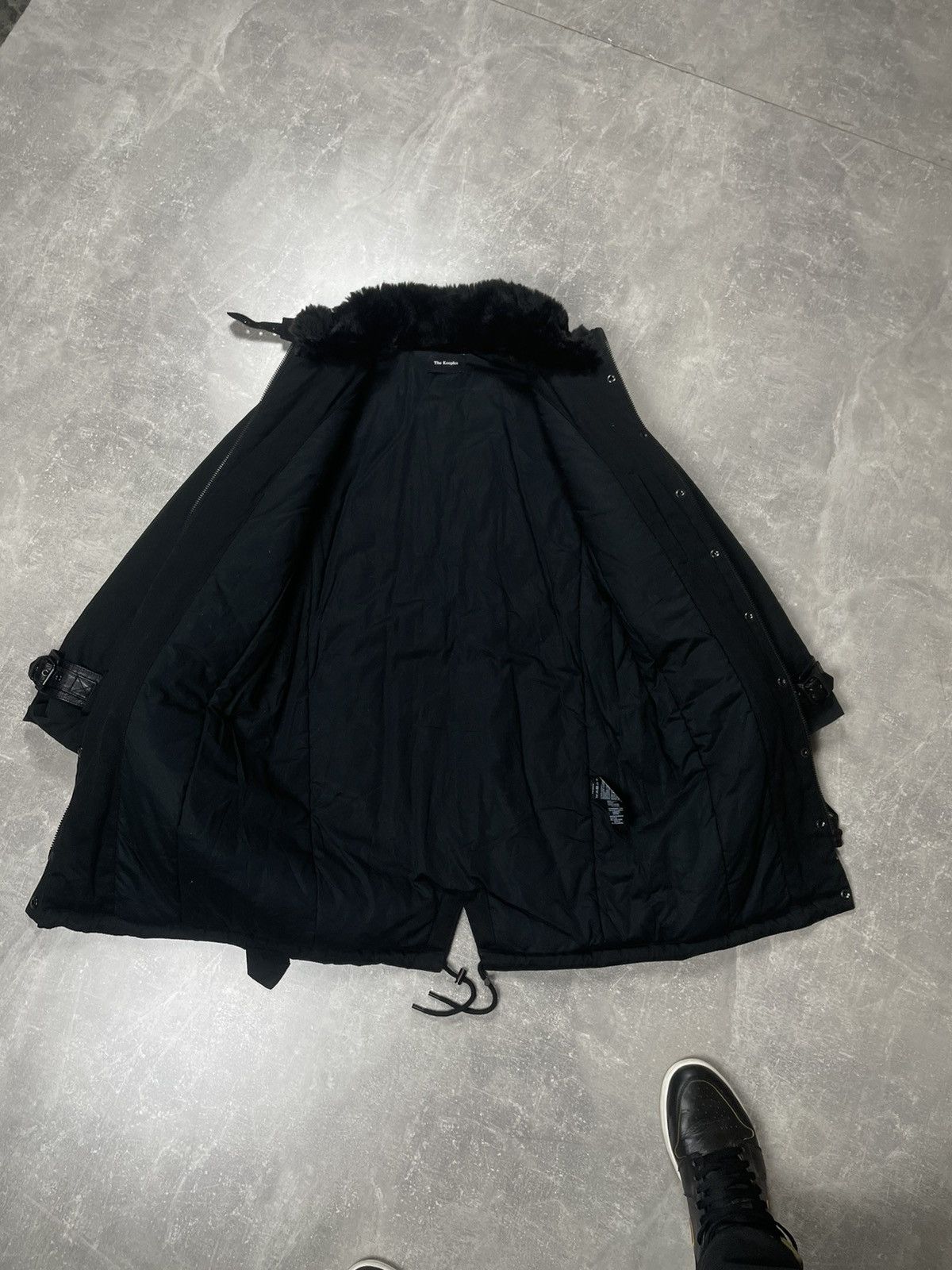 The Kooples The Kooples Fur Belted Opium Avant Garde Leather Zip Jacket Size US S / EU 44-46 / 1 - 10 Thumbnail