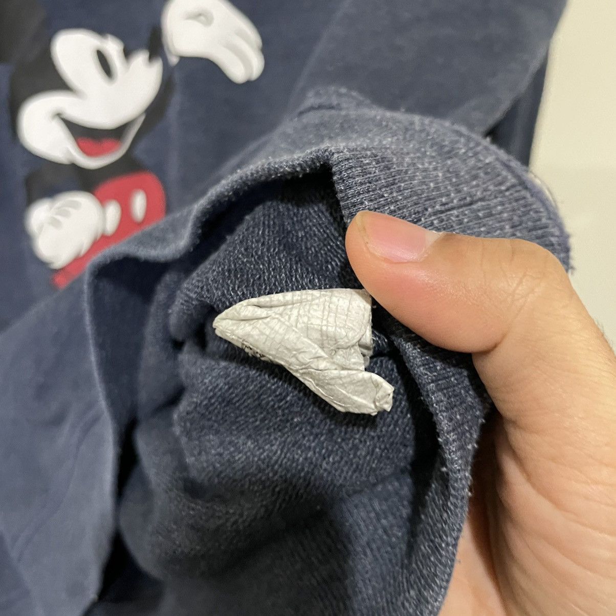 Mickey Mouse Disney Mickey Mouse navy blue graphic print sweatshirt. Size US S / EU 44-46 / 1 - 6 Thumbnail