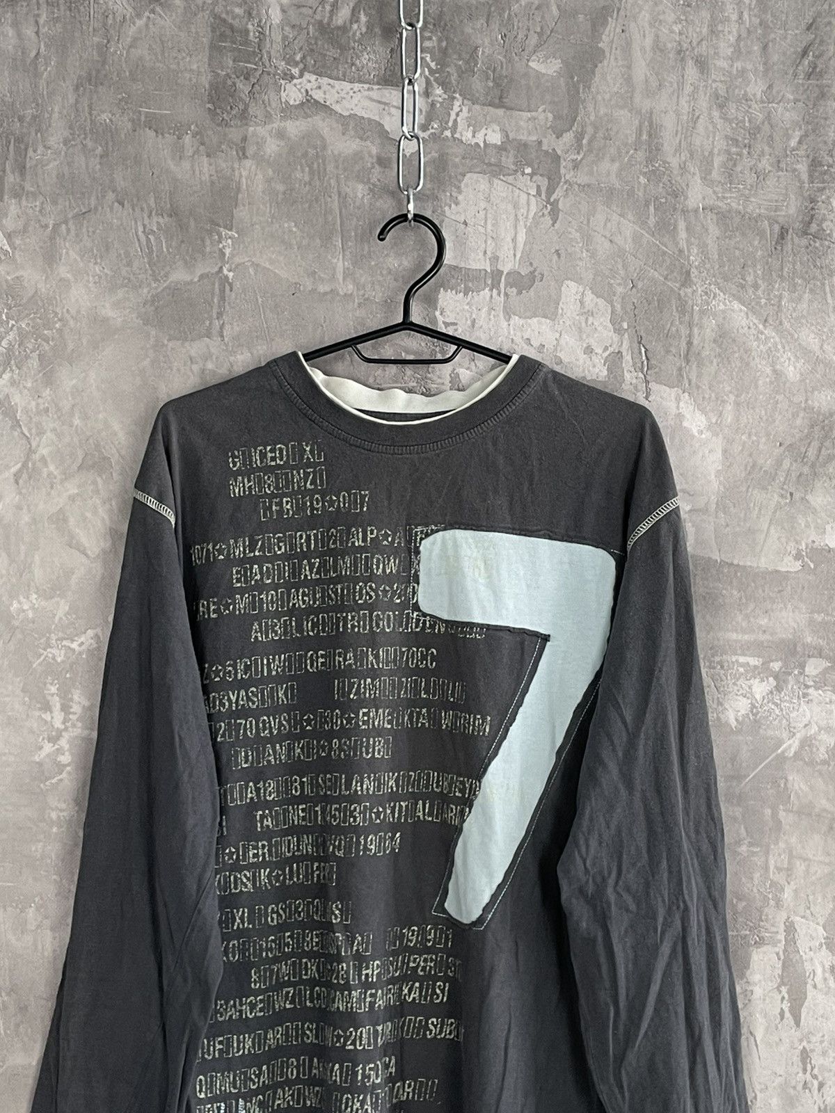 Beauty Beast × If Six Was Nine × Le Grande Bleu (L.G.B.) Y2K Gothic Glamour Avant Garde Longsleeve Size US M / EU 48-50 / 2 - 2 Thumbnail