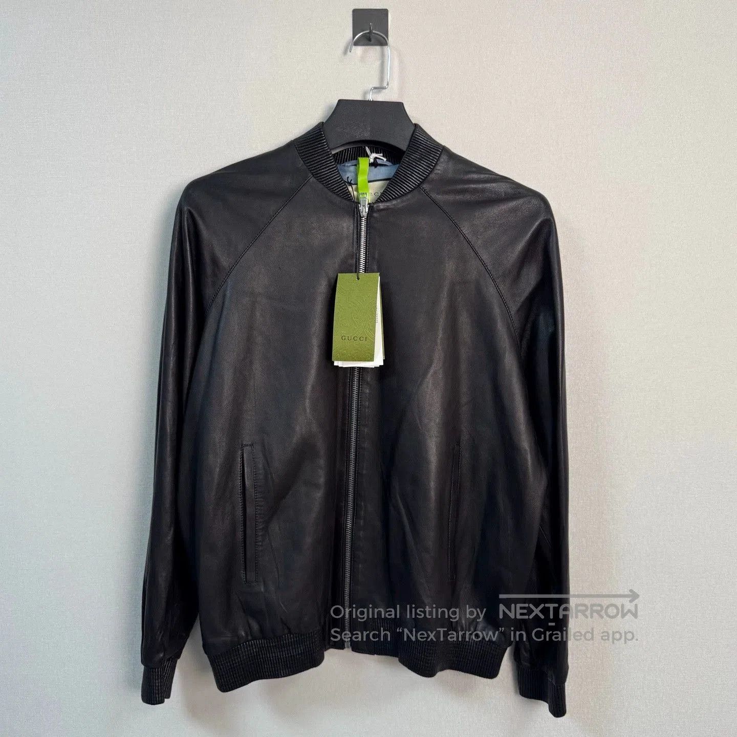 Gucci gucci mountain sequined leather jacket size 42. Size L / US 10 / IT 46 - 2 Thumbnail