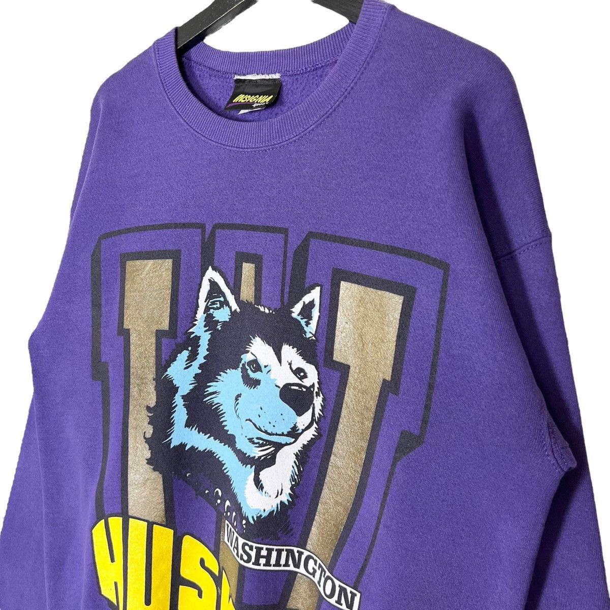 Vintage Vintage 1992 Washington Huskies University Sweatshirt Size US L / EU 52-54 / 3 - 4 Thumbnail
