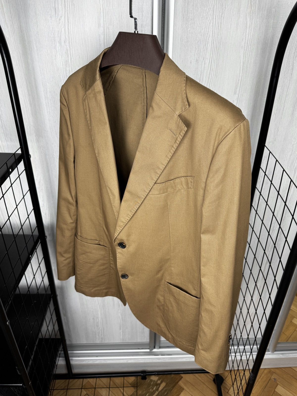Other Windsor. Brown Solerto + Santios Cotton Silk Blend Suit 52 Size 42R - 18 Thumbnail