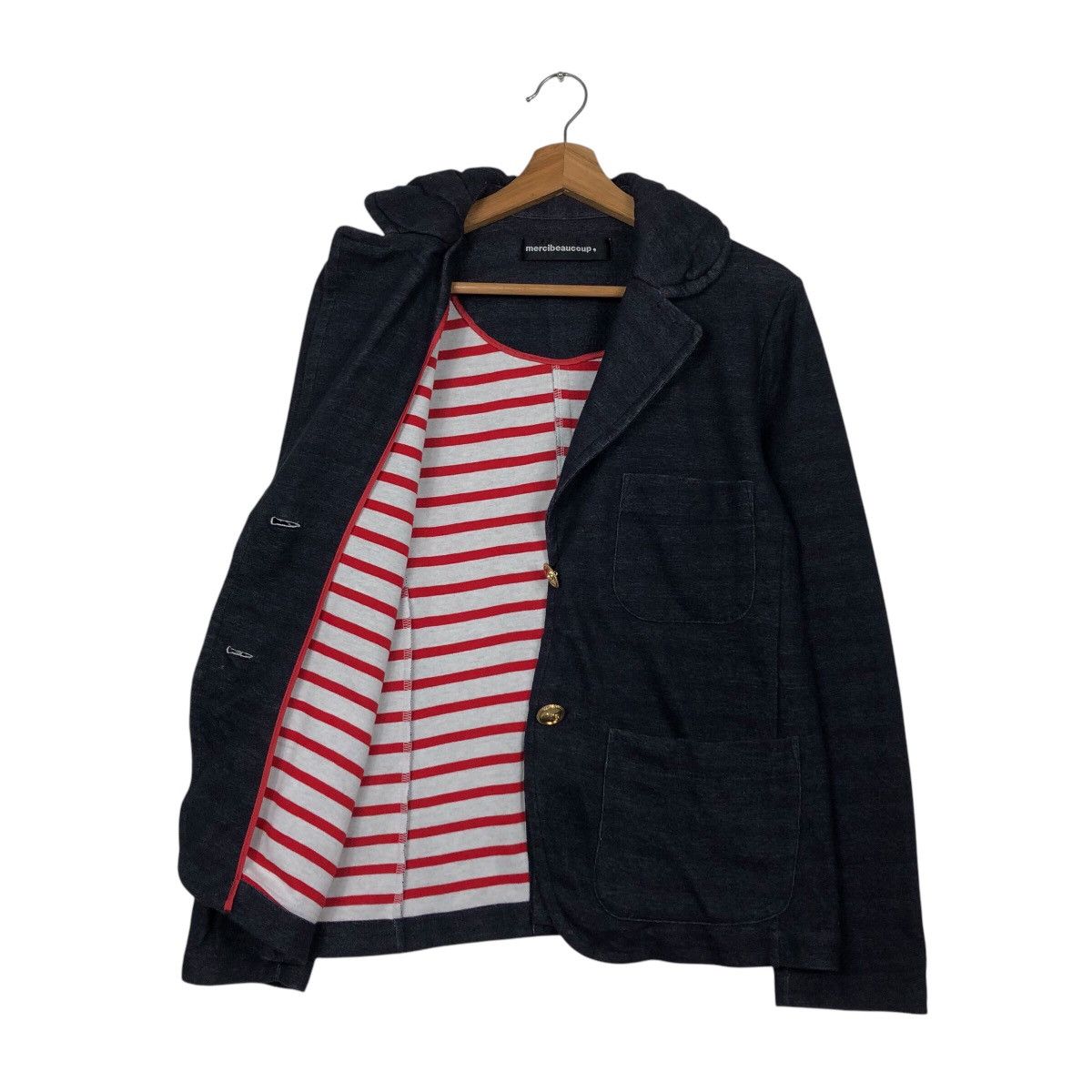 Japanese Brand 📌Vintage Light Button Jacket Mercibeaucoup Issey Miyake Size US M / EU 48-50 / 2 - 12 Thumbnail