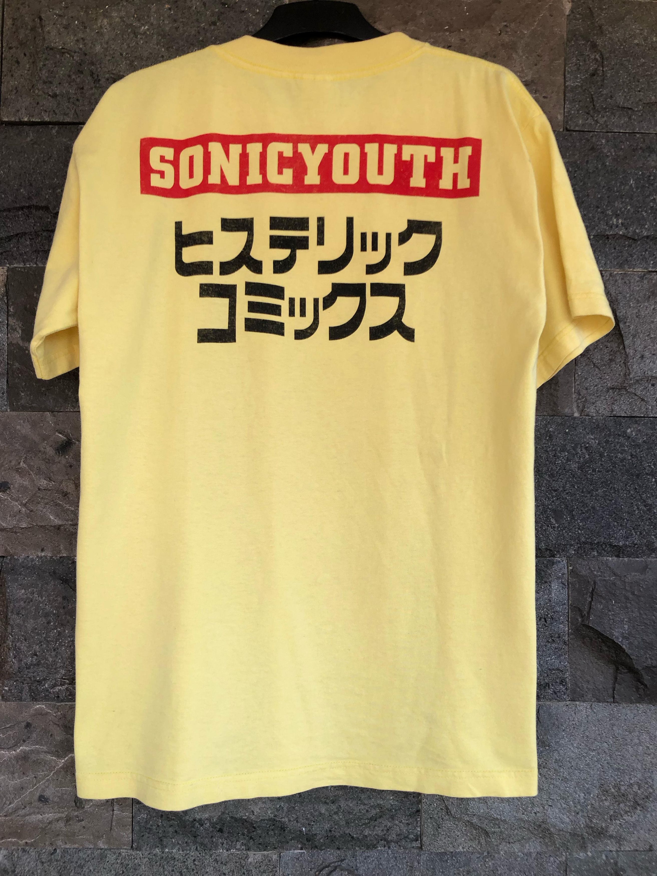 Band Tees × Vintage 🔥RARE🔥 SONIC YOUTH HYSTERIC GLAMOUR