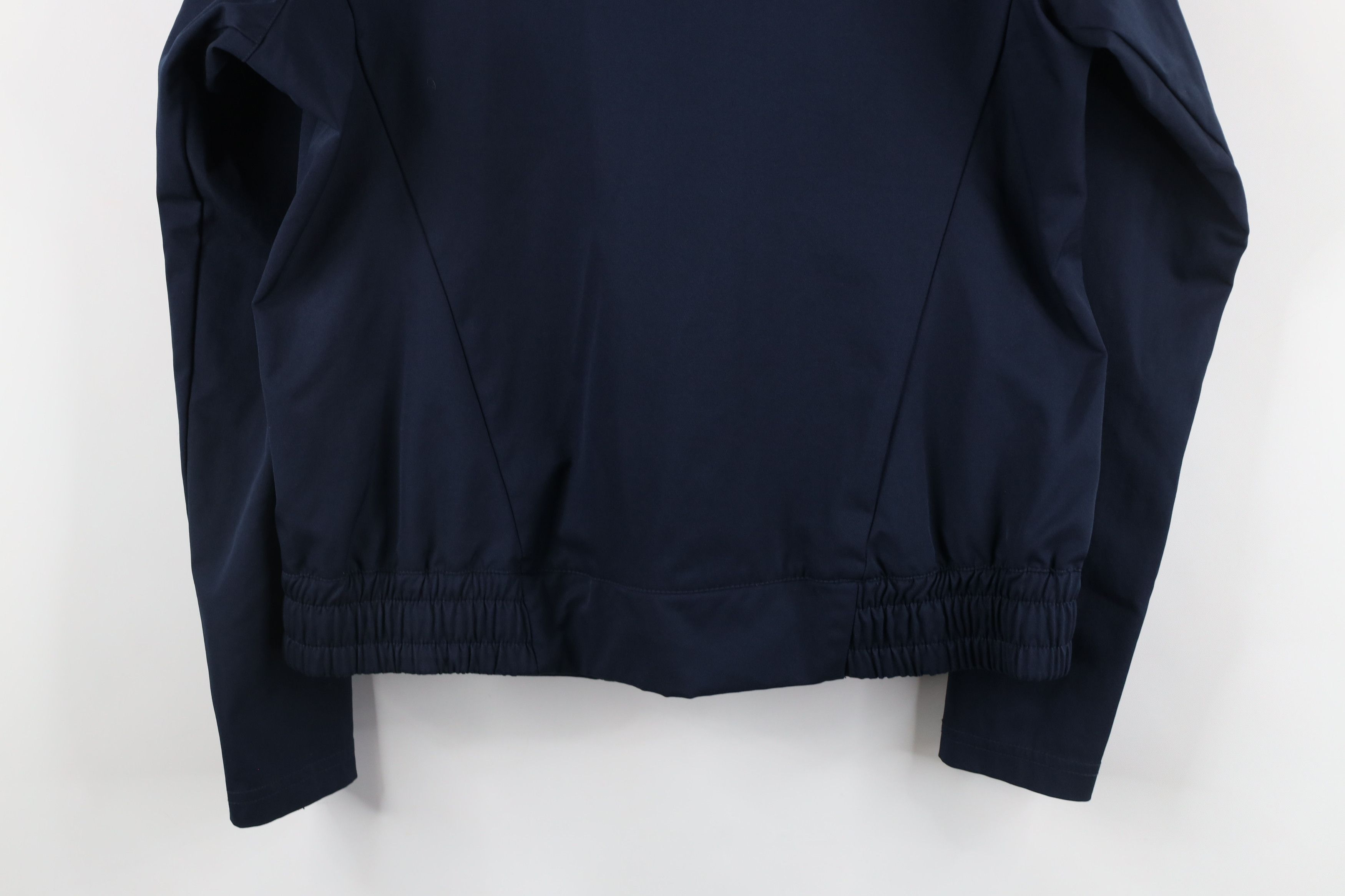 Nike × Vintage Vintage Nike Scott Mini Swoosh Striped Full Zip Jacket Blue Size XL / US 12-14 / IT 48-50 - 16 Thumbnail
