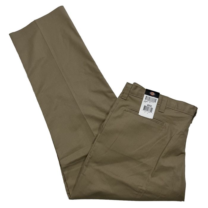 Dickies new DICKIES Khaki Pants Mens 40x32 Work Wear Flex | Grailed
