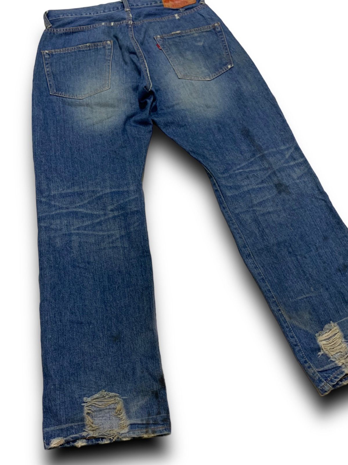 Hysteric Glamour HYSTERIC GLAMOUR DISTRESSED DENIM JAPANESE BRANDS JEANS Size US 34 / EU 50 - 19 Thumbnail