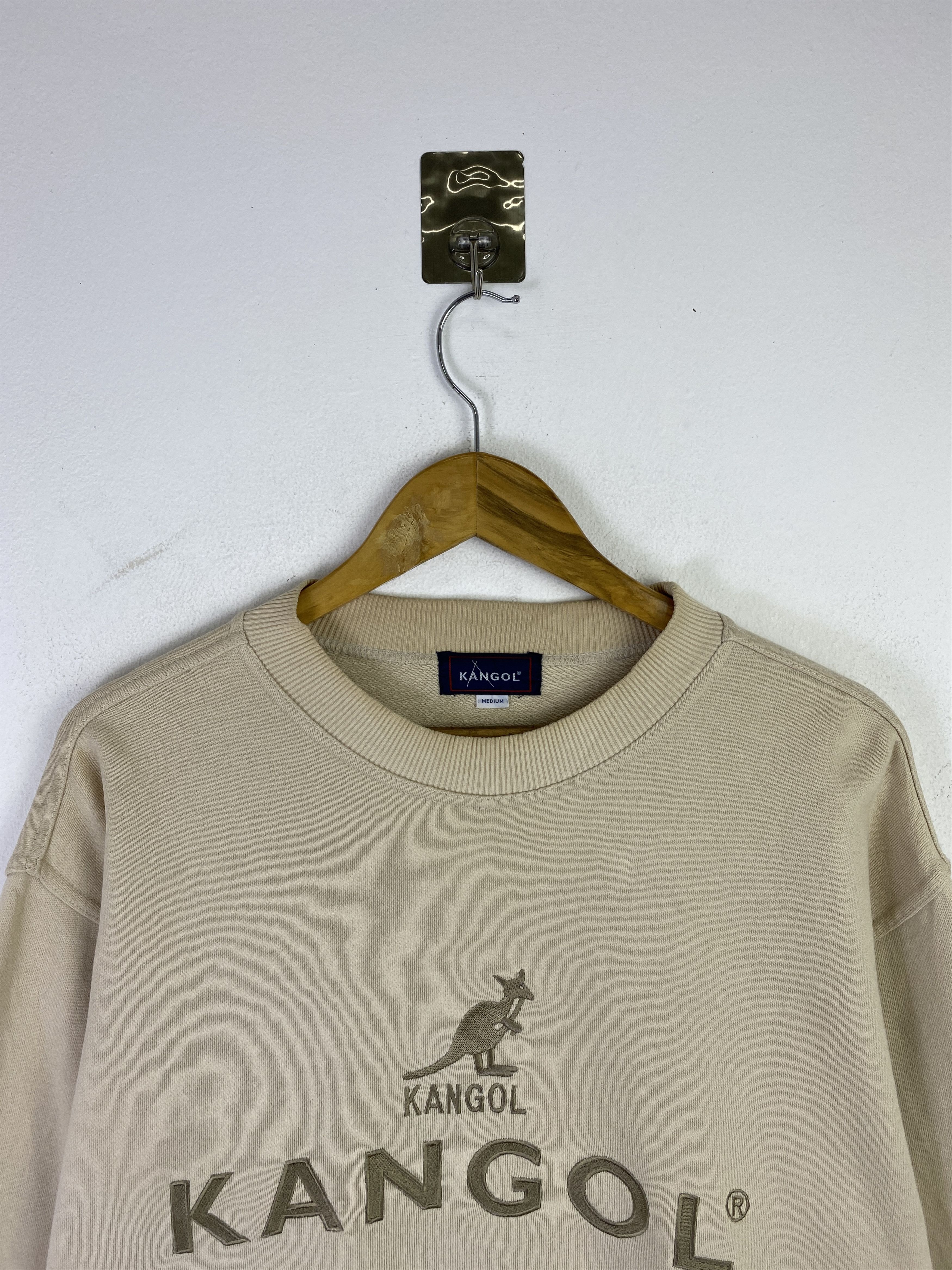 Kangol Vintage Kangol Spell Out Pullover Sweatshirt SH0360 Size US M / EU 48-50 / 2 - 2 Thumbnail