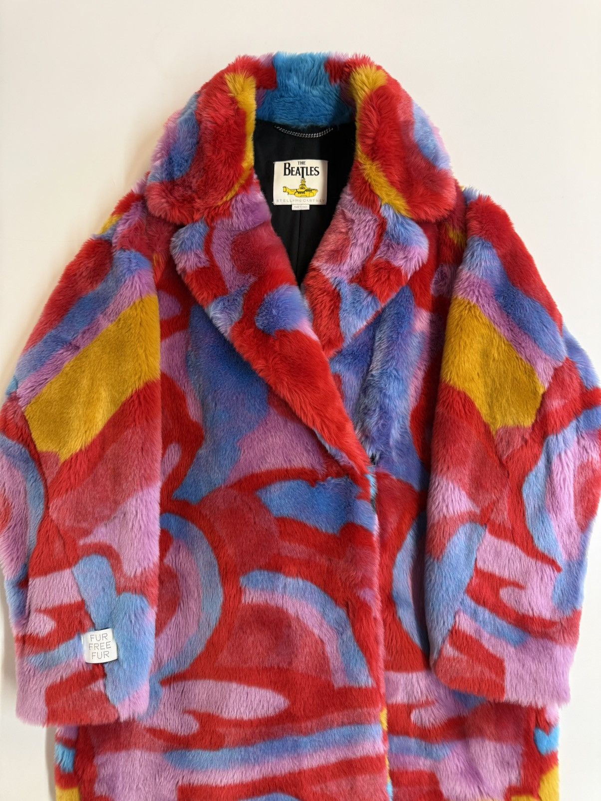 Stella McCartney Stella McCartney x The Beatles Faux Fur Coat Size-44 Unisex Size M / US 6-8 / IT 42-44 - 15 Thumbnail