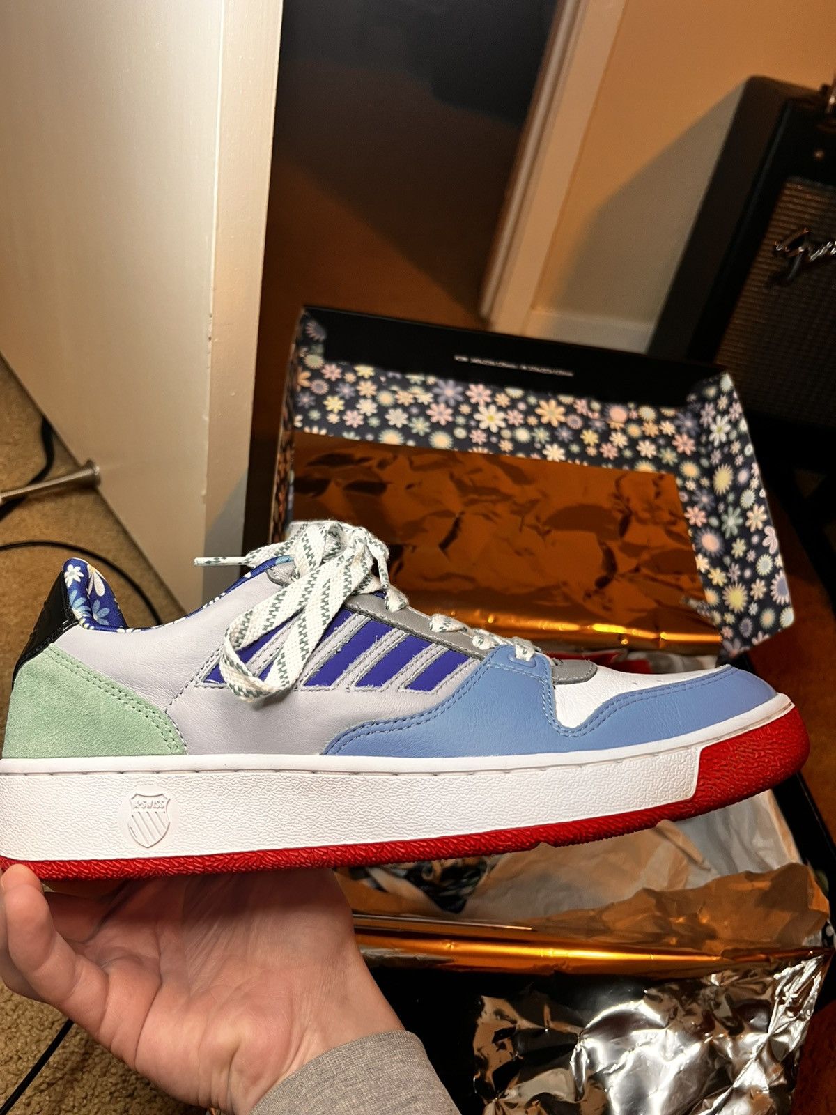 K-Swiss K-Swiss X LilJupiter collab sneakers Size US 11.5 / EU 44-45 - 1 Thumbnail