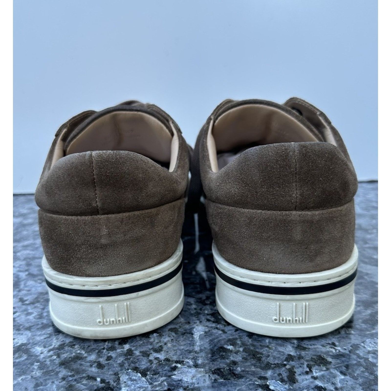 Alfred Dunhill Dunhill Metropolitan Suede Sneakers Brown Men’s Size EU 41 Size US 8 / EU 41 - 7 Thumbnail