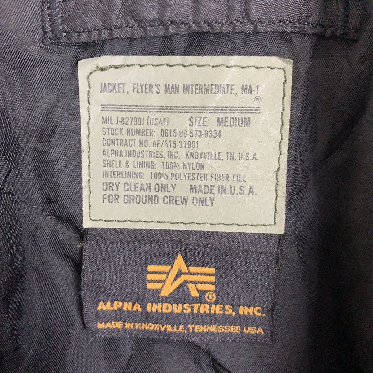 Alpha Industries Alpha Industries MA1 Flight Jacket Size US M / EU 48-50 / 2 - 13 Thumbnail