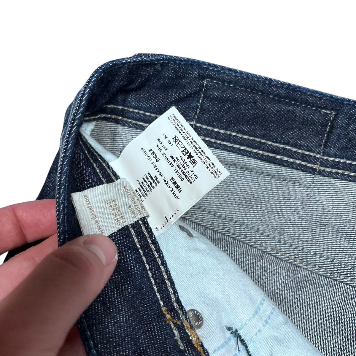 Designer × Diesel Diesel Jeans Viker R Box Wash 008YM Italy Made Denim Pants Size US 34 / EU 50 - 6 Thumbnail