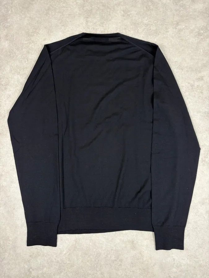 Prada SS2007 Prada Black Wool Sweater Size US S / EU 44-46 / 1 - 6 Thumbnail