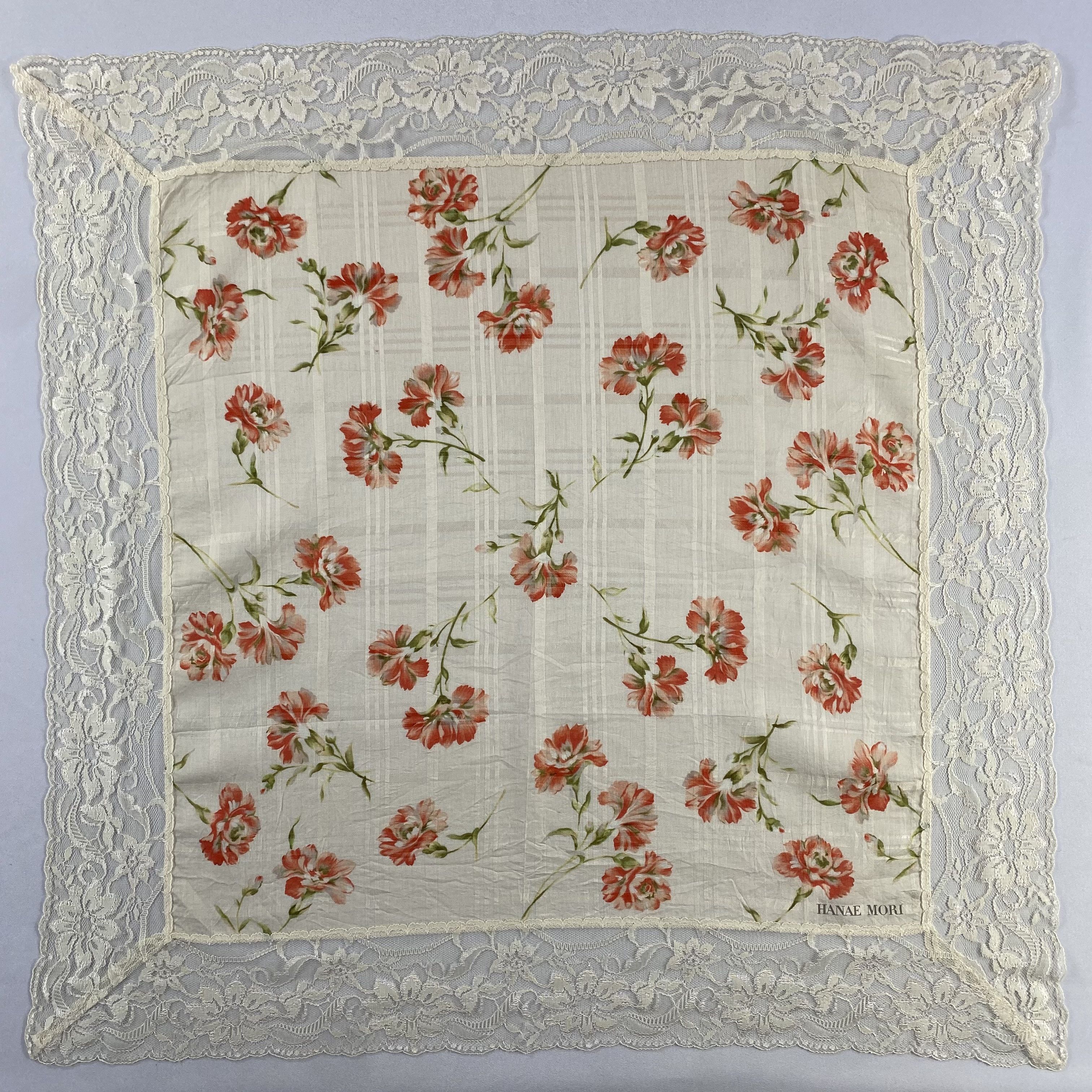 Hanae Mori × Vintage Hanae Mori Handkerchief / Neckerchief / Bandana-P532 Size ONE SIZE - 1 Thumbnail