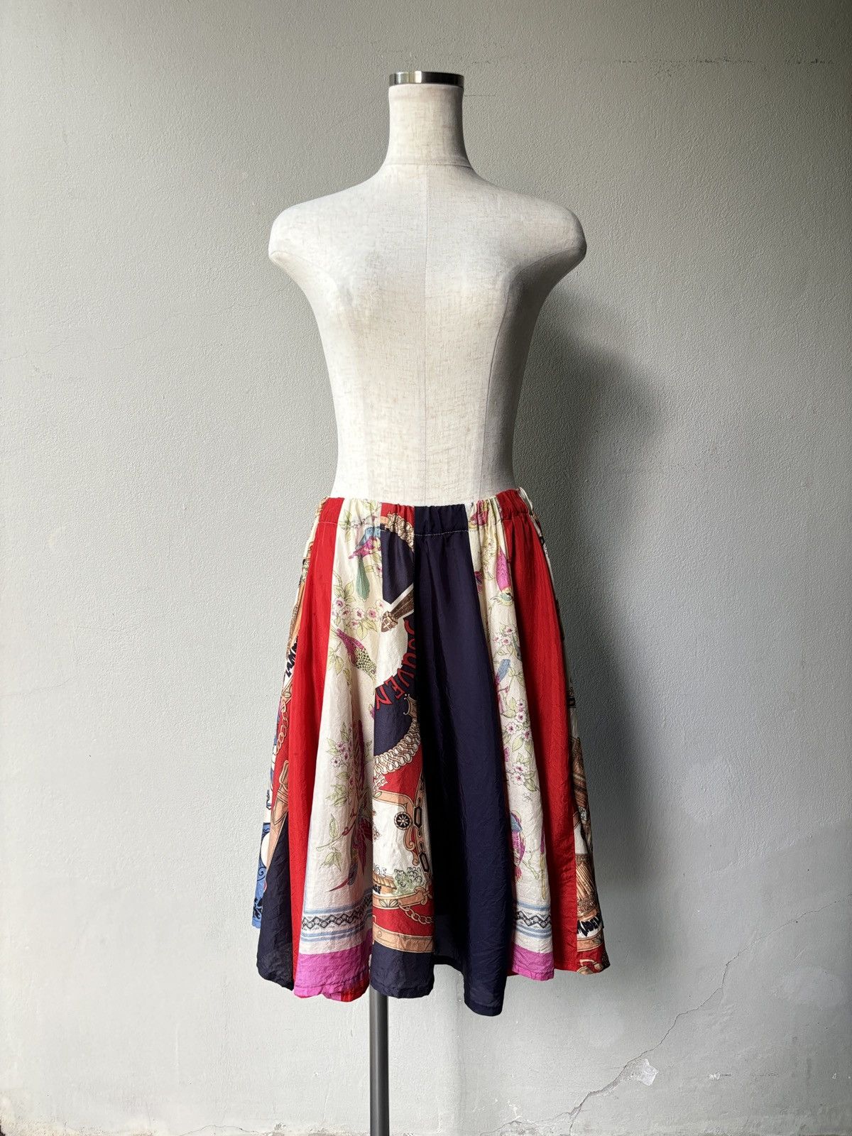 Comme des Garcons Comme des Garcons vintage scarf pattern skirt Size 28" / US 6 / IT 42 - 19 Thumbnail
